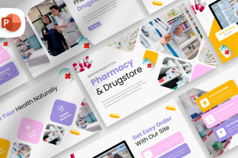Pharmacy and Drugstore PowerPoint Template